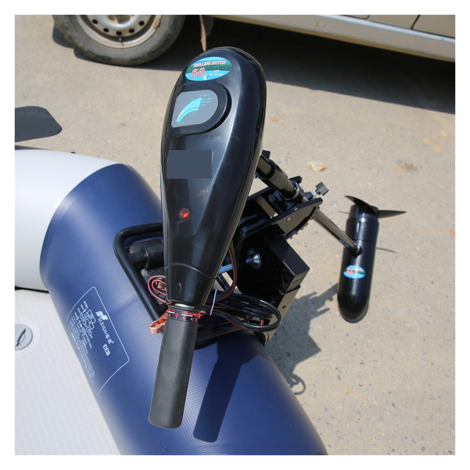 エレキモーター ゴムボート用 速度調整可能 (50ポンド) | フィッシング